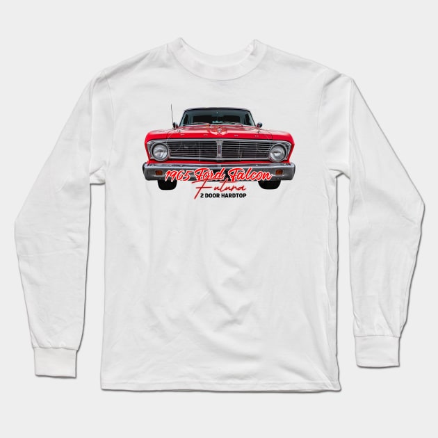 1965 Ford Falcon Futura 2 Door Hardtop Long Sleeve T-Shirt by Gestalt Imagery